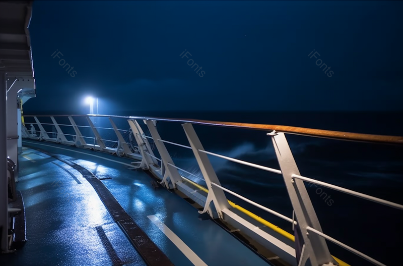 夜间的渡轮运输甲板特写图,高清,摄影图,摄影图片,图片大全,摄影图免费下载